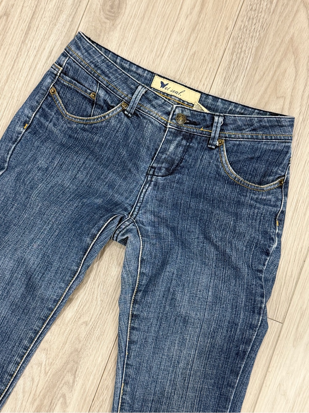 VTG Wet Seal Y2K Low Rise Jeans Medium Wash
